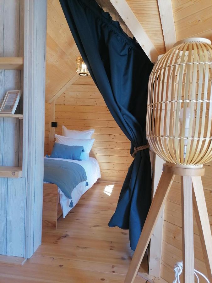 Au Coin Du Bois Hotel Langolen Bagian luar foto