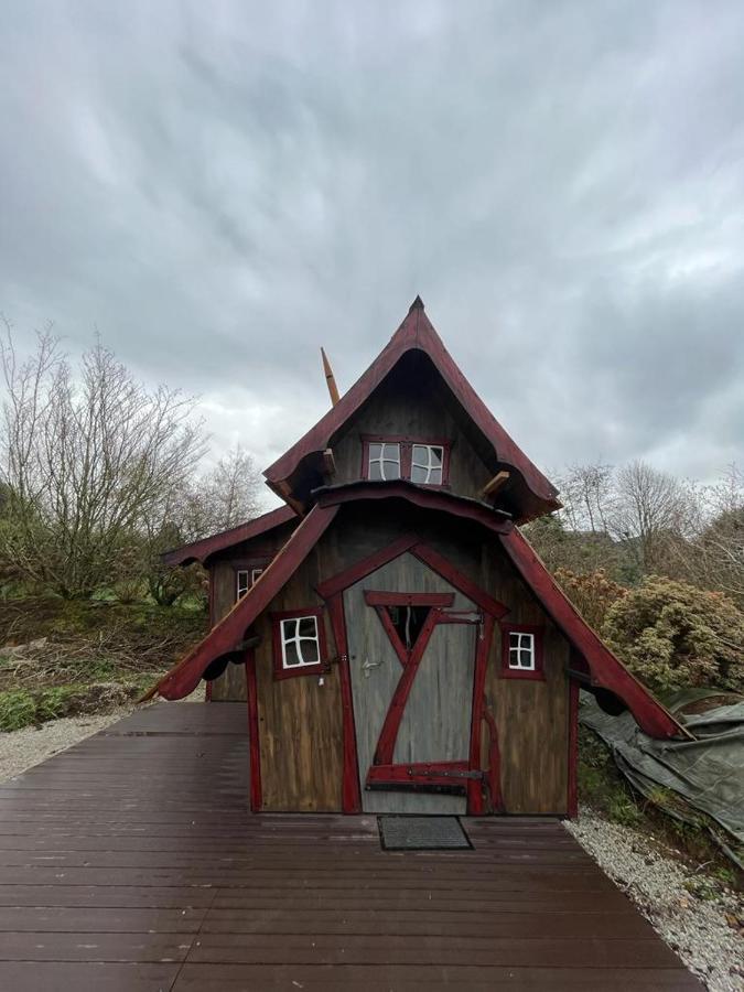 Au Coin Du Bois Hotel Langolen Bagian luar foto